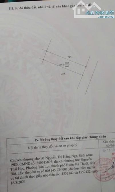 BÁN ĐẤT GIÁ RẺ – XÃ EA NUÔI, HUYỆN BUÔN ĐÔN - 1