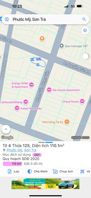 CẦN BÁN LÔ GÓC SÁT BIỂN GIÁ TỐT NHẤT KHU VỰC ĐƯỜNG NGUYỄN ĐỨC AN 110M ( 16 TỈ ) - 1