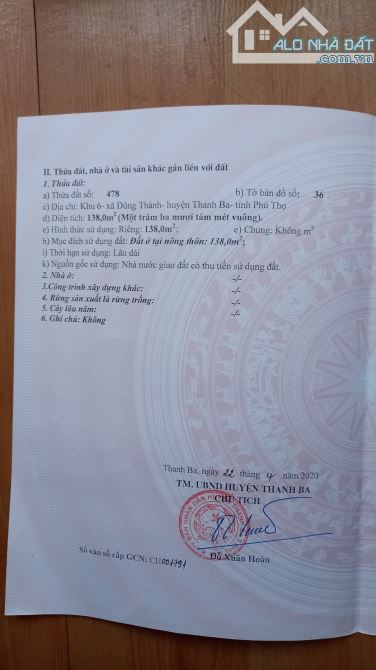 Lô đất đấu giá cổng khu công nghiệp Bãi Ba Đông Thành 136m nhỉnh 1,6 tỷ - 1