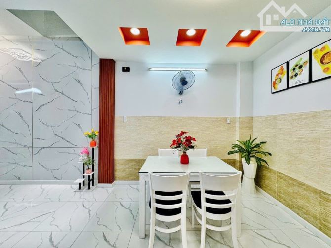 4❌13m, BÁN NHÀ 4 TẦNG, 4PN, HXH THÔNG, LÊ VĂN THỌ, P9 GÒ VẤP, 6 TỶ NHỈNH - 12