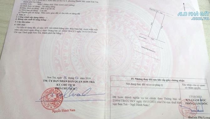 BÁN LÔ ĐẤT ĐƯỜNG NGÔ QUANG HUY CÁCH BIỂN 300M🍀
