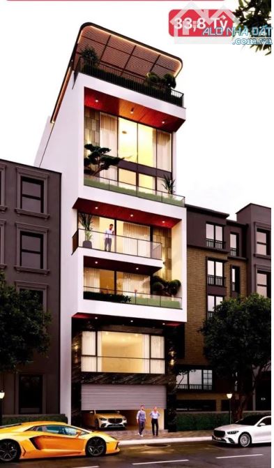 đẳng cấp phân lô Nguyễn Sơn Long Biên 84m 7T MT 5.76m 33.8 tỷ ô tô tránh đỗ, gara, KD - 2