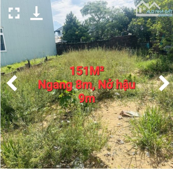 😍 Lô đất sạch đẹp, nở hậu tài lộc. 151m² ngang 8m nở hậu 9m. Bình Kỳ - 3,68 TỶ - 2