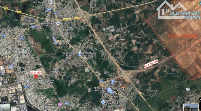 LÔ ĐẤT 7000M2 THỊ TRẤN HIỆP PHƯỚC VỊ TRÍ SIÊU ĐẸP, CỔNG TRƯỚC SÂN BAY LONG THÀNH,GIÁ NGỘP - 3