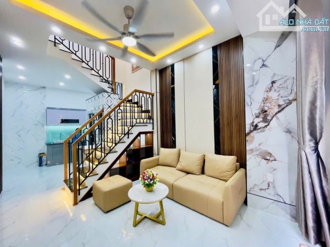 NHÀ MỚI ĐẸP VÀO Ở NGAY, TẶNG FULL NỘI THẤT HẺM QUANG TRUNG P12 GÒ VẤP. - 3