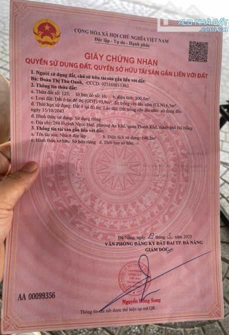 📌📌📌LÀM VIỆC TRỰC TIẾP GIÁ TỐT !!!  bán đất mặt tiền huỳnh ngọc huệ - 3