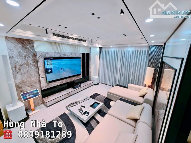 Phân Lô quân đội 918 Sân golf Long Biên, 7 tầng thang máy Gara 3 Oto Full Đồ dt 90m2 mt 5m - 3