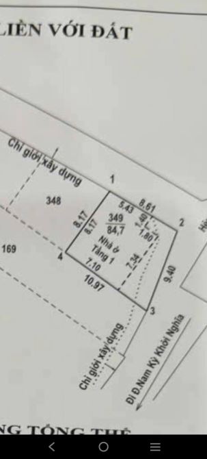 BÁN NHÀ 1 TRỆT 2 LẦU MỚI HIỆN ĐẠI 85M2 HẺM XE HƠI ĐƯỜNG NAM KỲ KHỞI NGHĨA GIÁ 9,5 TỶ - 4
