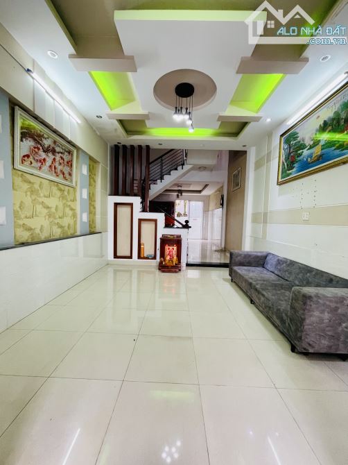 Bán nhà 4 tầng BTCT, 81m2, hẻm 8m ô tô ngủ trong nhà, Emart Phan Huy Ích, Gò Vấp, 6 tỷ 5 + - 4