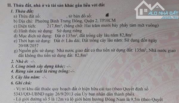 Bán đất Quận 2 - GÓC 2 MẶT TIỀN ĐƯỜNG 5, Bình Trưng Đông, đường xe Tải ngang 9m Giá TLcc - 4