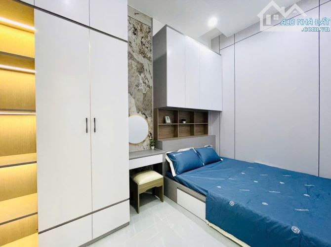 SIÊU PHẨM NHỈNH 4 ĐỒNG CÓ PHÒNG DƯỚI TRỆT ĐƯỜNG LÊ QUANG ĐỊNH, GÒ VẤP - 4,46TỶ/58,8M2. SHR - 5