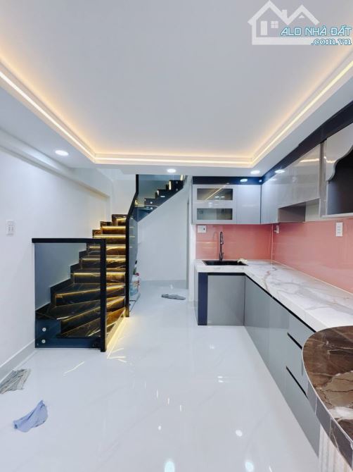 Nhà mới, sổ mới 4 tầng, hẻm 1 sẹc, gần Tôn đản – 4,68 tỉ. - 5