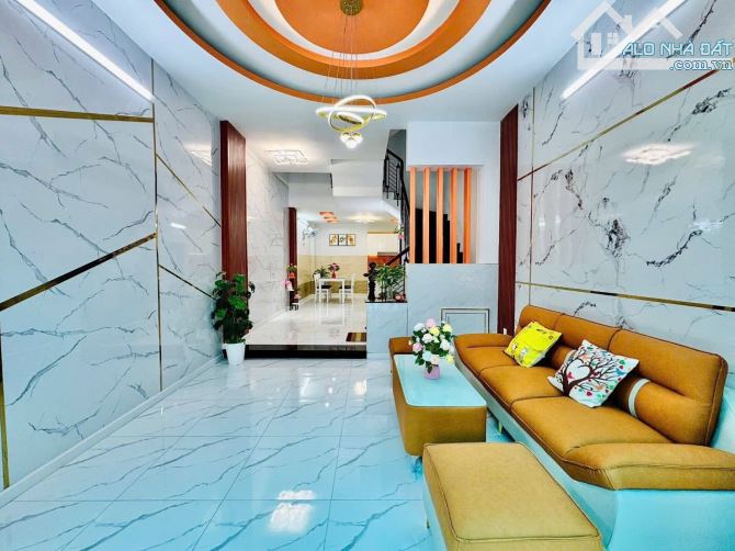 4❌13m, BÁN NHÀ 4 TẦNG, 4PN, HXH THÔNG, LÊ VĂN THỌ, P9 GÒ VẤP, 6 TỶ NHỈNH - 8