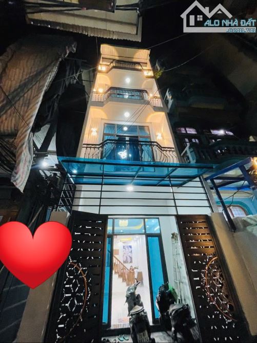💎 NHÀ TRƯỜNG CHINH ĐĐ .ĐẸP NHƯ HỒNG DIỄM CHƯA CHẠM MÔI TRÊN SÀN XANH ĐỎ. 48M2. 4T. 15,4 T