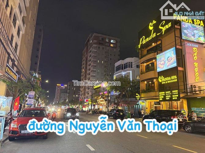 💥 LÔ GÓC NGUYỄN VĂN THOẠI, SÁT BIỂN, TẶNG NHÀ C4 ĐANG CHO THUÊ - DT 106M² — GIÁ 9,3 TỶ