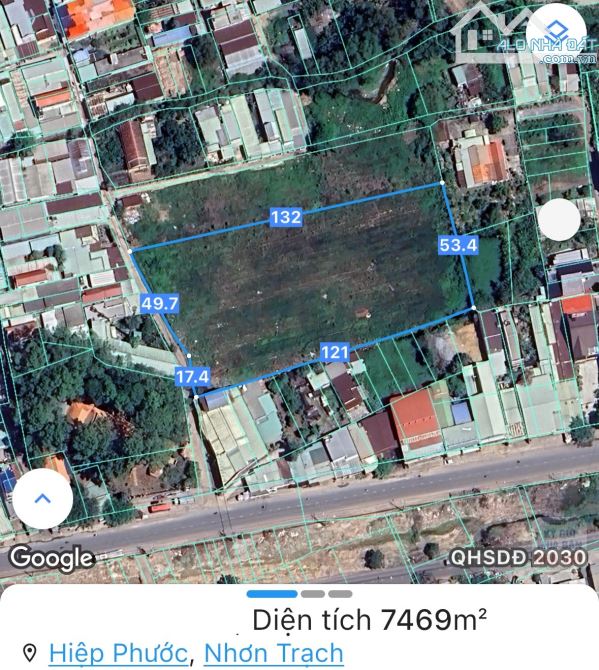 Cần bán 7.000m2 đất ở đô thị tại Thị trấn Hiệp Phước, cổng trước sân bay Long Thành