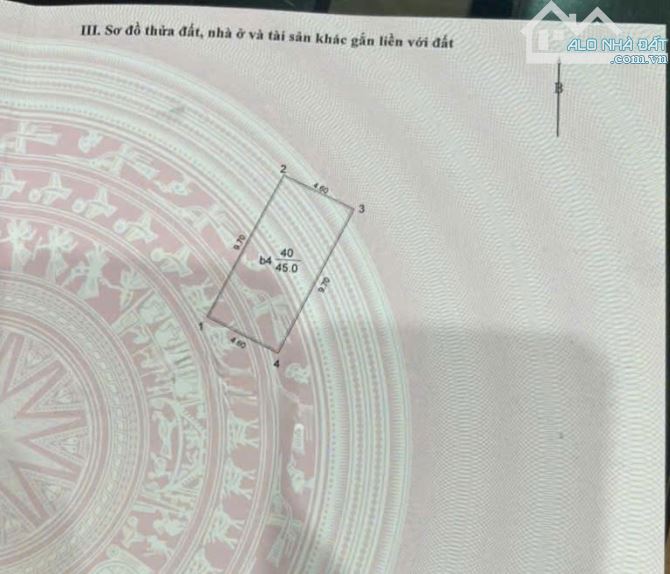 Bán nhà nguyên căn ngõ 44 Hào Nam DT:45m2*5T, MT:4,5m, gần phố,ở ngay,3thoáng, giá 12.6tỷ
