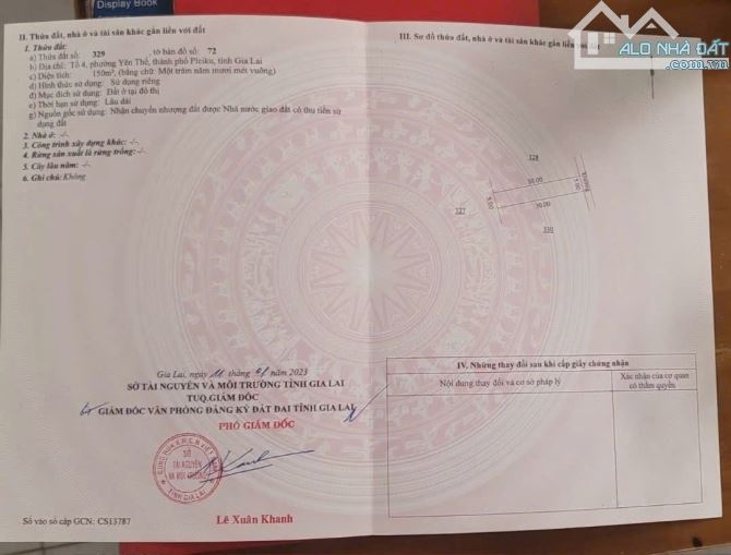 ĐẤT HẺM CHÍNH LÊ VĂN HƯU LIỀN KỀ TRƯỜNG HỌC CẤP 1, CẤP 2 BÙI THỊ XUÂN