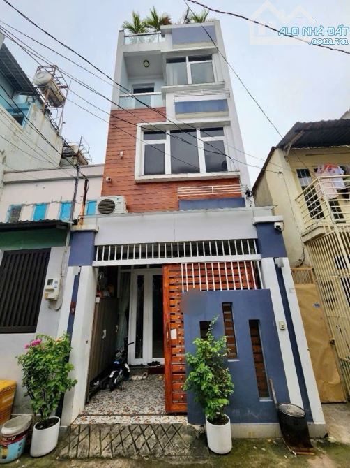 Nhà 4 tầng 1/ Hẻm Ô Tô đường Tân Thới Nhất 1B, P. TTN, Q12, dt 50m2 (4mx12,5m) 7,1Tỷ