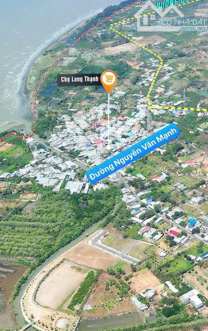 Mặt tiiền Nguyễn Văn Mạnh cần giờ 300m2 gần full thổ cư