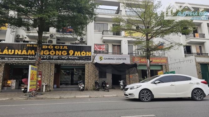 NHÀ 4 TẦNG MẶT ĐƯỜNG 35M SẴN NHÀ CHO THUÊ TẠI KHU KDT HUD SƠN TÂY