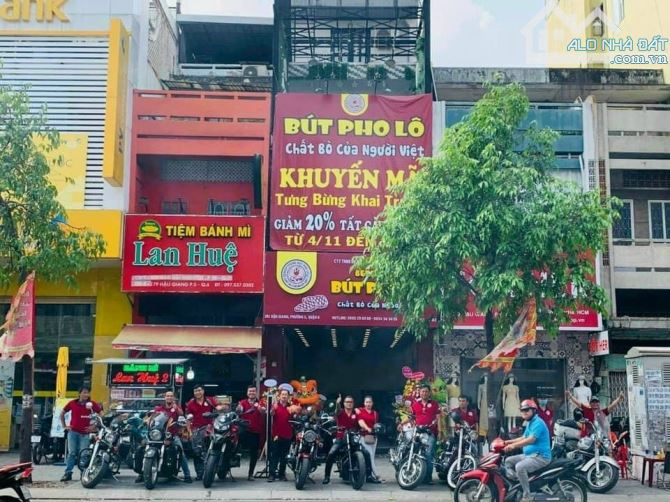 Mặt Tiền Bình Tiên Minh Phụng Q6 ( 3.7 * 24 ) 4 Lầu 16 Tỷ