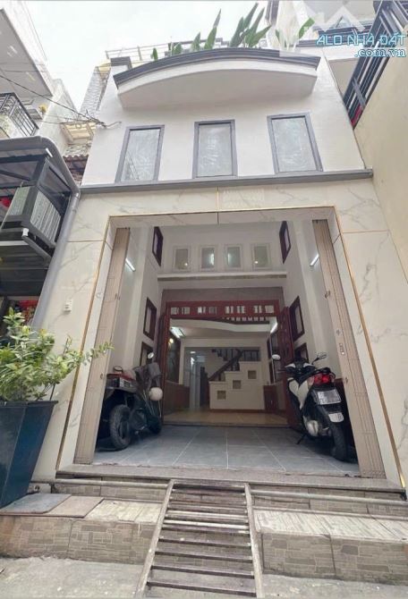 Bán Nhà Hẻm Ô Tô 4m, Ni Sư Huỳnh Liên – P.10, Tân Bình, 6.96Tỷ, 45m2(3,6x13), 5Tầng