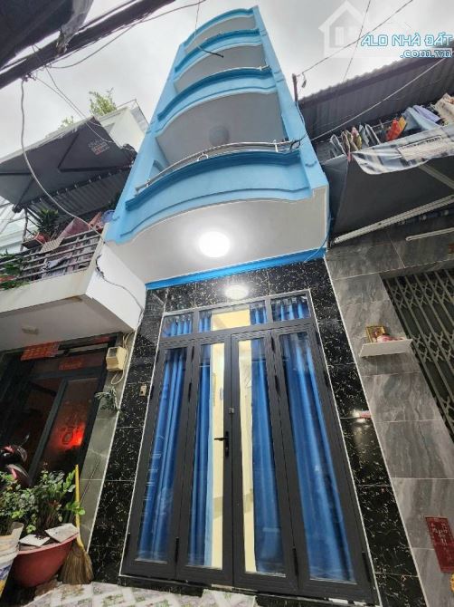 4 TẦNG - GẦN CẦU CHÀ VÀ - GIÁP QUẬN 5 - TÙNG THIỆN VƯƠNG- Q.8-DT: 27M2-  4 TỶ 850.