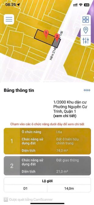 Bán nhà 1 trệt 1 lầu đường Nguyễn Trãi sau bộ công an ngang 6m giá chỉ 143tr/1m2