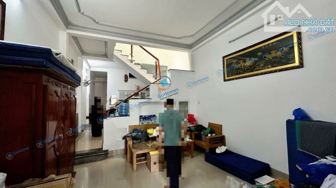 🔴 (NCC) CHO THUÊ NHÀ 2 TẦNG 3PN MẶT TIỀN GẦN PHAN ĐĂNG LƯU   • Diện tích: 90m² x 2 tầng •