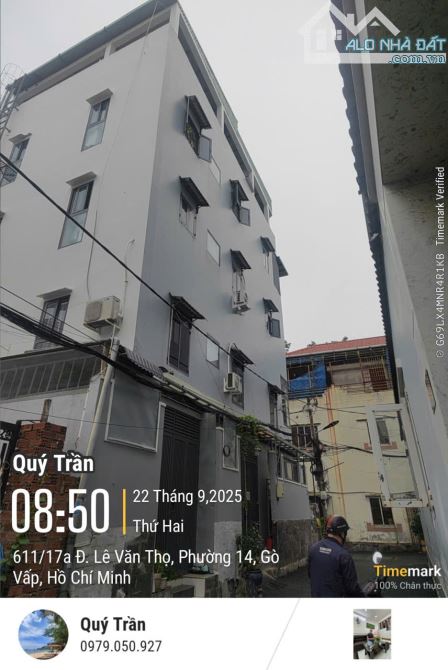 2 LÔ LIỀN KỀ,  LÊ VĂN THỌ,  P17,  NGAY TRƯỜNG QT NAM VIỆT 96M2 ĐƯỜNG ÔT GIÁ 5.9 TỶ