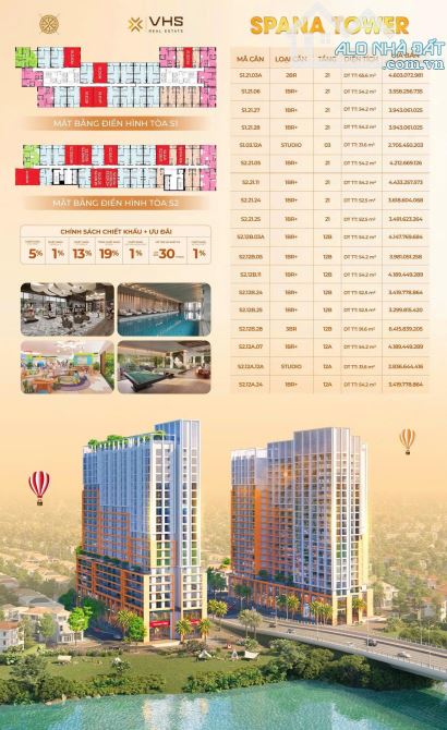 Căn hộ cao cấp SPANA TOWER ĐÀ NẴNG