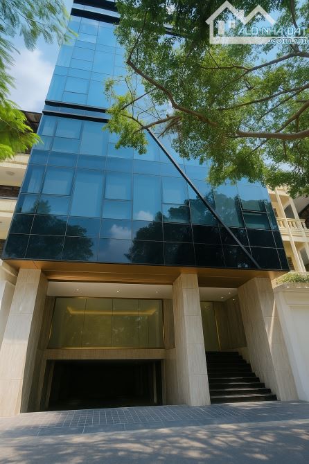Tòa VP mặt phố quận Cầu Giấy, 270 m2, 9 tầng, mt 11 m, giá chào 135 tỷ - rẻ ngang mặt ngõ