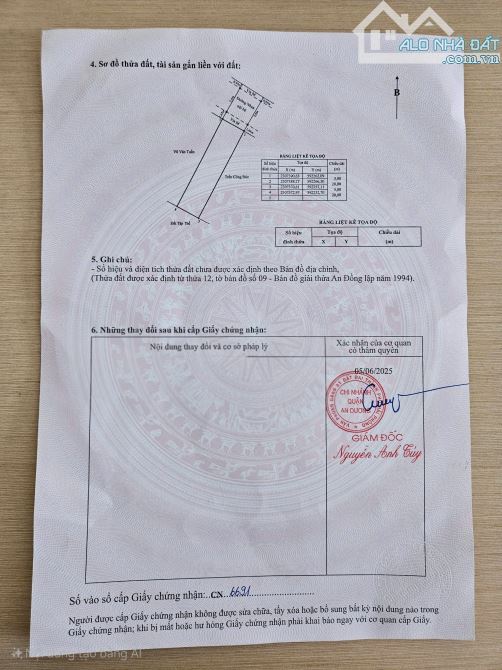 100M2 NGANG 5M ĐẤT TẠI VĨNH KHÊ, AN ĐỒNG, AN DƯƠNG - ĐƯỜNG TRƯỚC ĐẤT 8M.