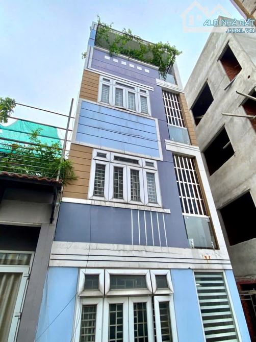 NHÀ 5 TẦNG NGAY AEON TÂN PHÚ - NGANG 4.3M NỞ HẬU 5M - HẺM 4M, KHU DÂN TRÍ - CHỈ 6.68 TỶ T