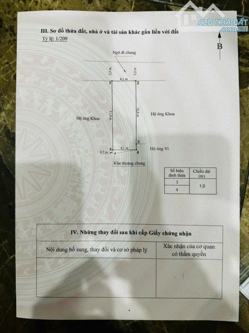 ✅ Bán lô 48m ngang 4.1m ngay chợ Hương, Hưng Đạo, Dương Kinh. Ngõ 3.3m giá chie 1.2x tỷ.
