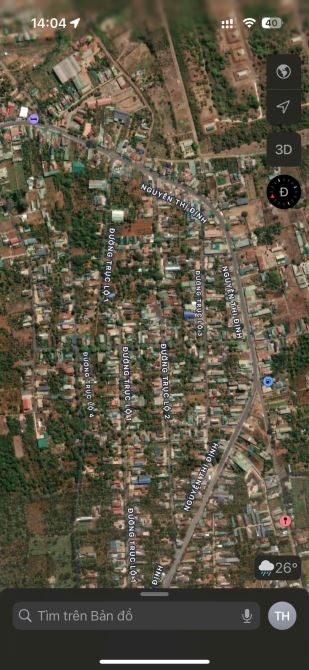 1,6 TỶ CHO LÔ ĐẤT 2MT P. THÀNH NHẤT