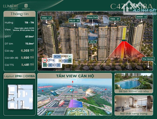 DỰ ÁN LUMIERE SPRINGBAY OCENPAC 2