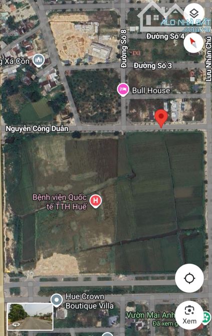 Bán Lô Đât Víp MT đường Lưu Nhân Chú - Kqh Thủy Thanh 3 Huế