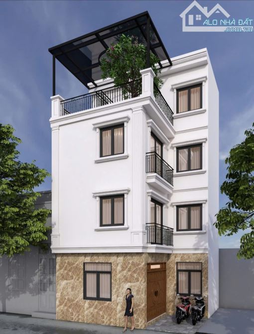 Bán nhà Yên Vĩnh 47 m2, 4 tầng, MT 4m giá 6.2 tỷ, 20m ra đường ô tô tránh.