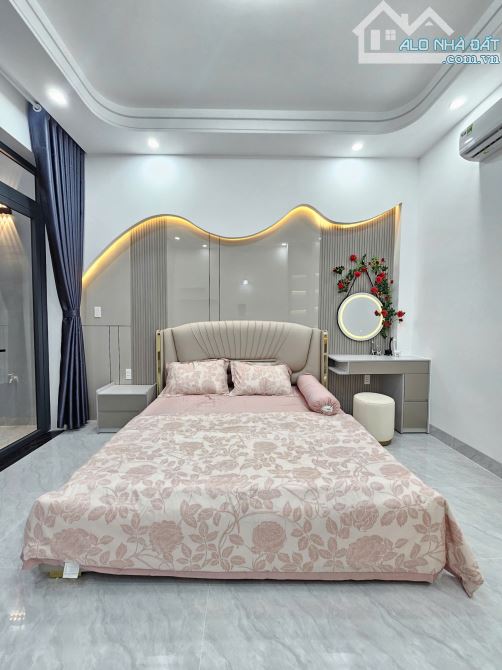 Bán nhà mới 1T2L 4x15m hoàn công, đường N1 KDC Phú Hồng Đạt, full nội thất - 11