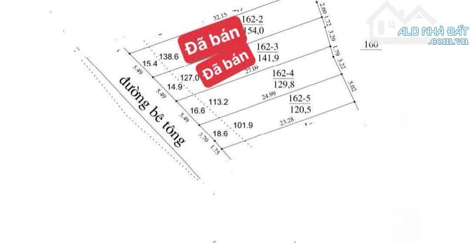 Mở bán 4lô đất  thuộc thôn Đông 3 - xã Diên Điền_ Diên Khánh - 1