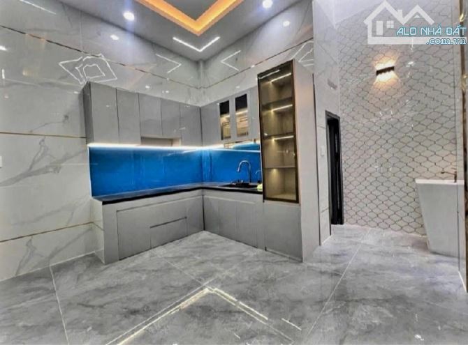 Bán nhà ( 4 X 15 ) Đất Mới ngay Lê Văn Quới, 4 tầng mới, hẻm 6m gần mặt tiền giá 6,5 tỷ. - 1