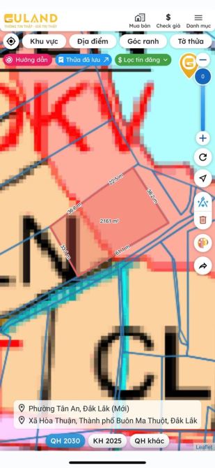 BÁN 2 SÀO ĐẤT NGHĨ DƯỠNG VIEW HỒ ĐẠT LÝ, P. TÂN AN, TP. BUÔN MA THUỘT - GIÁ: 3 TỶ 890 TRIỆ - 1