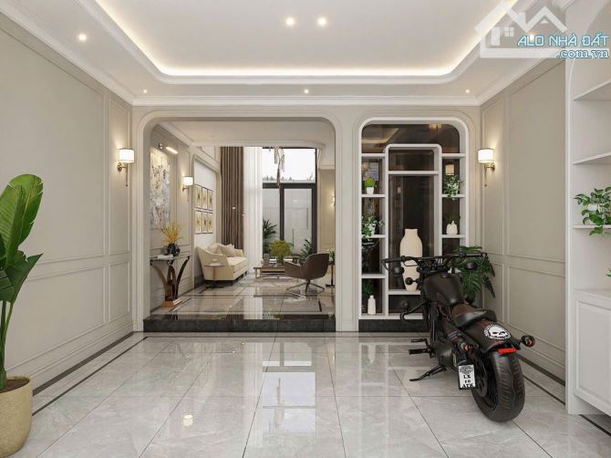 Nhà 5 tầng thang máy khu 193 Văn Cao - 50m2 ngang 5m - Đường 6m - 1