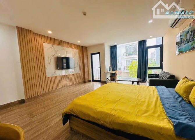 Cho thuê căn hộ 1pn 60m2 dường hoàng kế viêm, quận ngũ hành sơn, ban công - 1