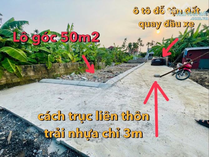 Bán lô đất 50m tại thôn Đền, Lâm Động, Thủy Nguyên, Hải Phòng giá chỉ 1 tỷ 2xx - 1