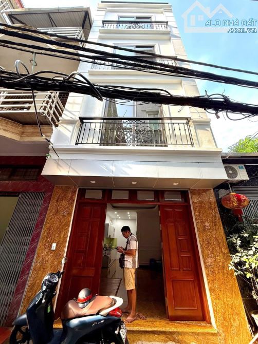 Bán nhà phố Trần Đại Nghĩa 5 tầng Thang máy, ô tô đỗ cửa, ngõ thông kinh doanh - 1