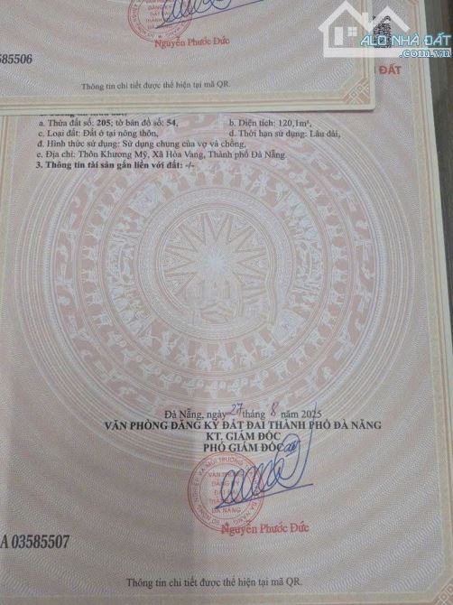 📌📌📌LÀM VIỆC TRỰC TIẾP GIÁ TỐT !!!bán đất kiệt nam kỳ khởi nghĩa hòa phong - 1