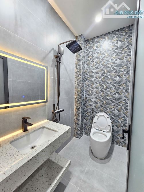 Bán nhà mới 1T2L 4x15m hoàn công, đường N1 KDC Phú Hồng Đạt, full nội thất - 12